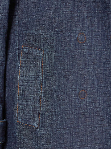 FF padded denim caban