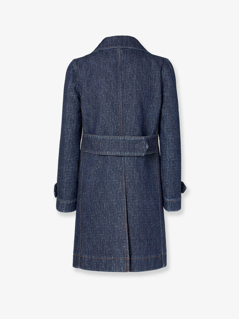 FF padded denim caban