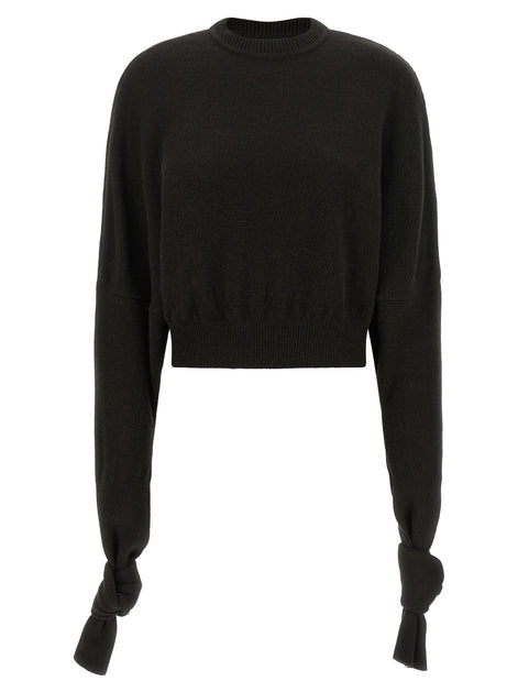 'Fiocco' brown sweater