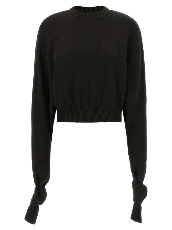 'Fiocco' brown sweater