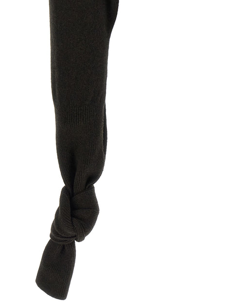 JACQUEMUS 'Fiocco' brown sweater