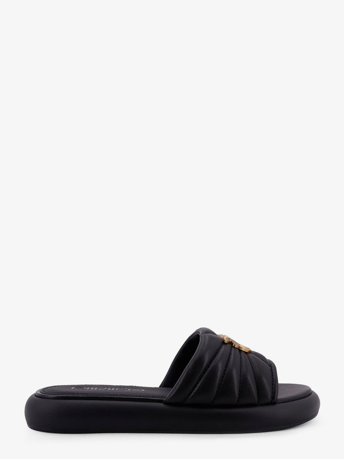 Fiona low leather sandals
