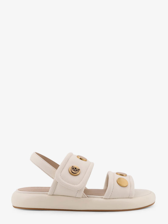 Fiona low leather sandals