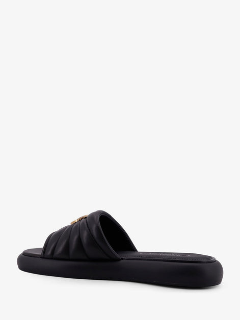 Fiona low leather sandals