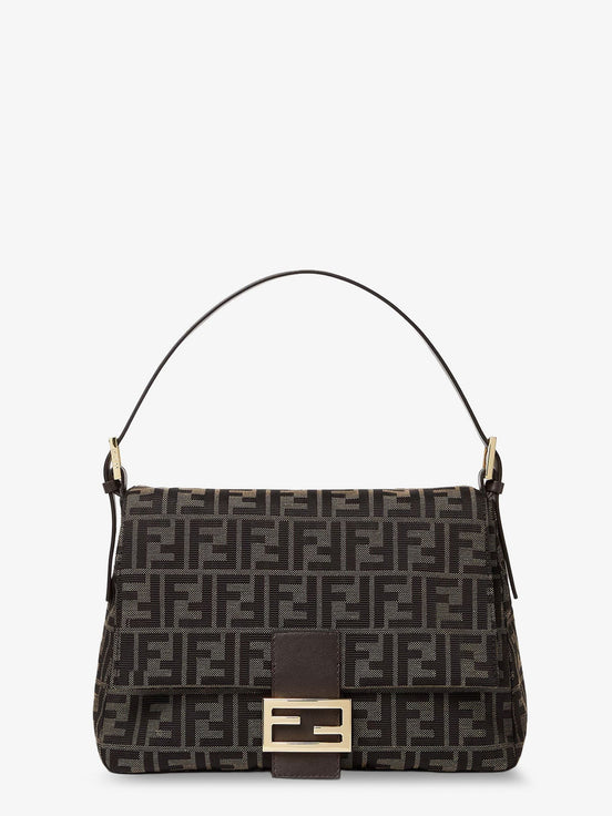 Flap 26325 FF Zucca Jacquard shoulder bag