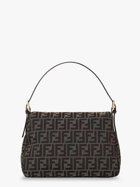 Fendi Flap 26325 FF Zucca Jacquard shoulder bag