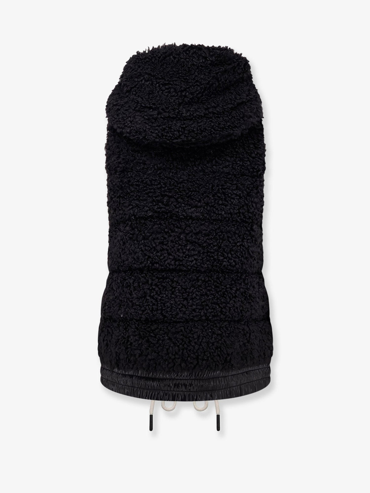 MONCLER GRENOBLE Fleece hooded down jacket