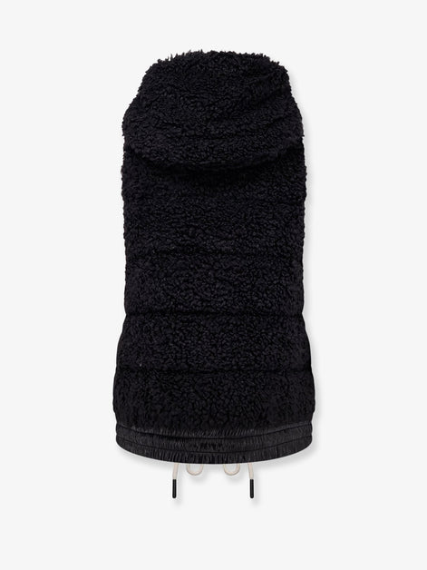 MONCLER GRENOBLE Fleece hooded down jacket