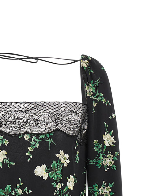 Flower print top