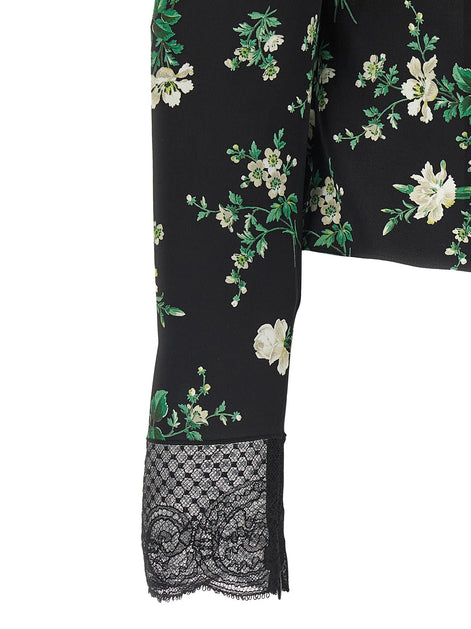 Flower print top