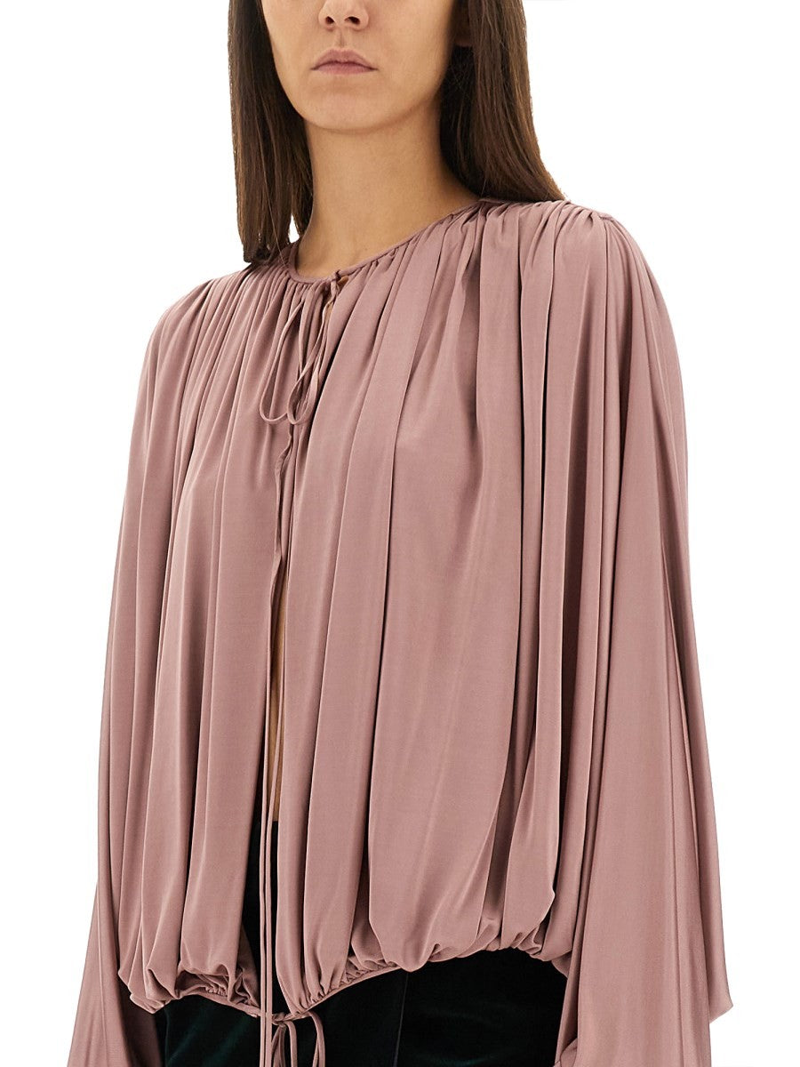 FLUID KNIT BLOUSE