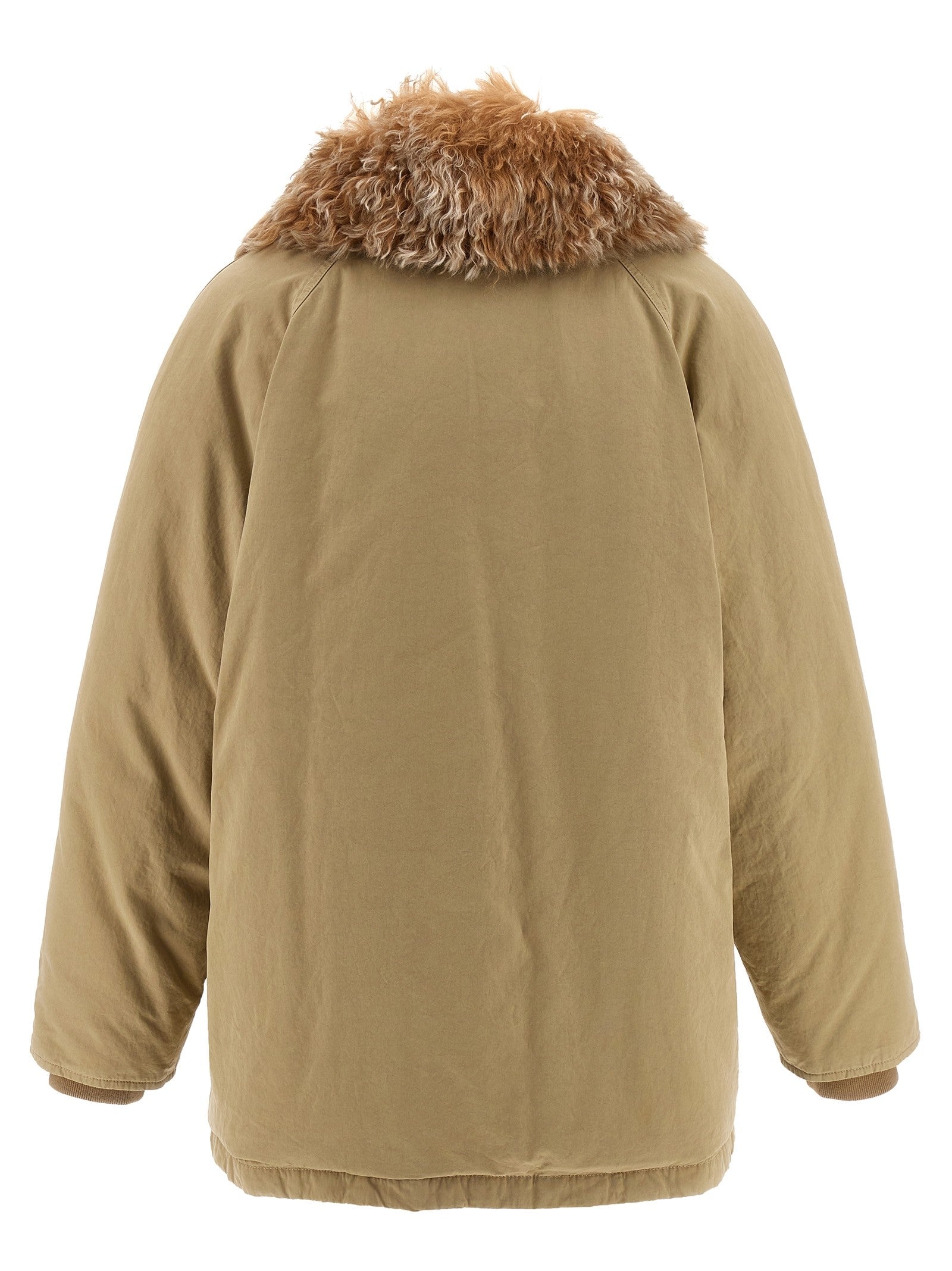 Fur collar jacket