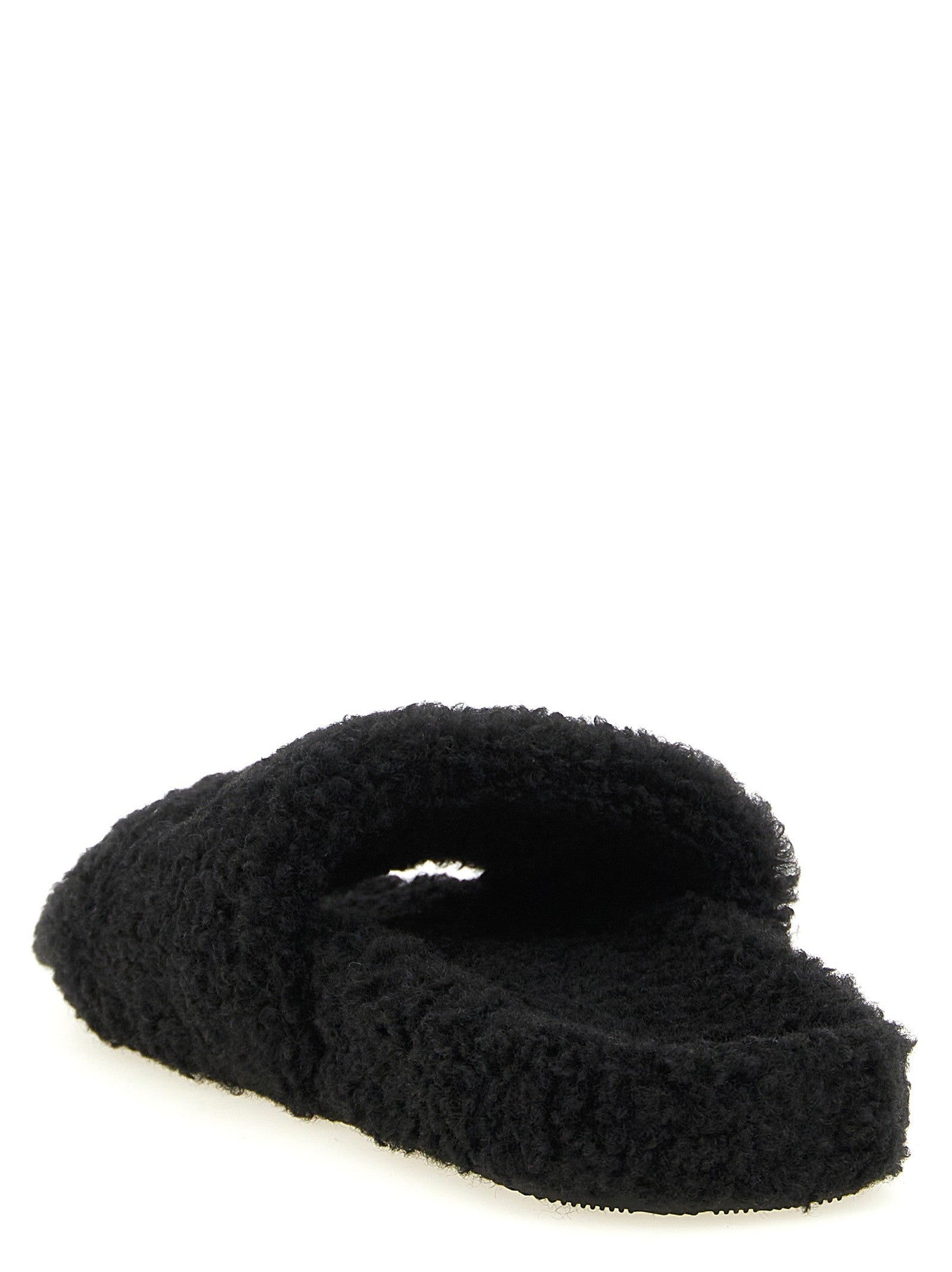 Balenciaga 'Furry' open sandals