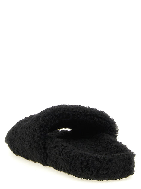 Balenciaga 'Furry' open sandals
