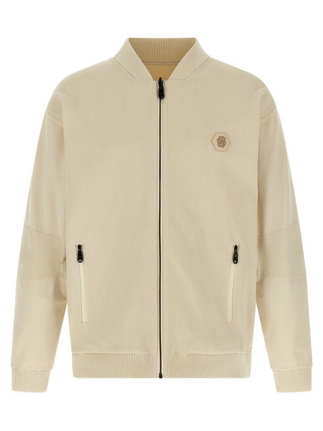 'Future' reversible bomber jacket