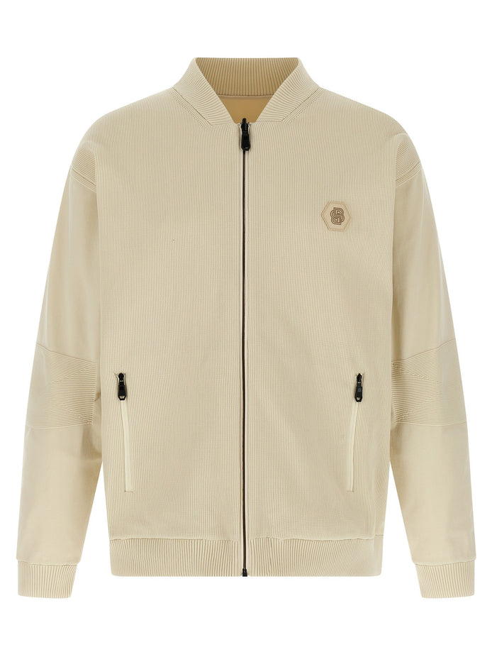'Future' reversible bomber jacket
