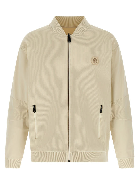 'Future' reversible bomber jacket