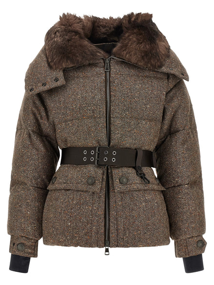 'Gelise' brown down jacket