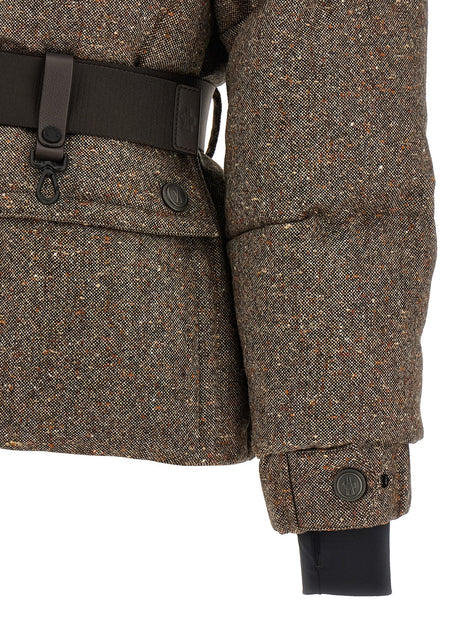 MONCLER GRENOBLE 'Gelise' brown down jacket