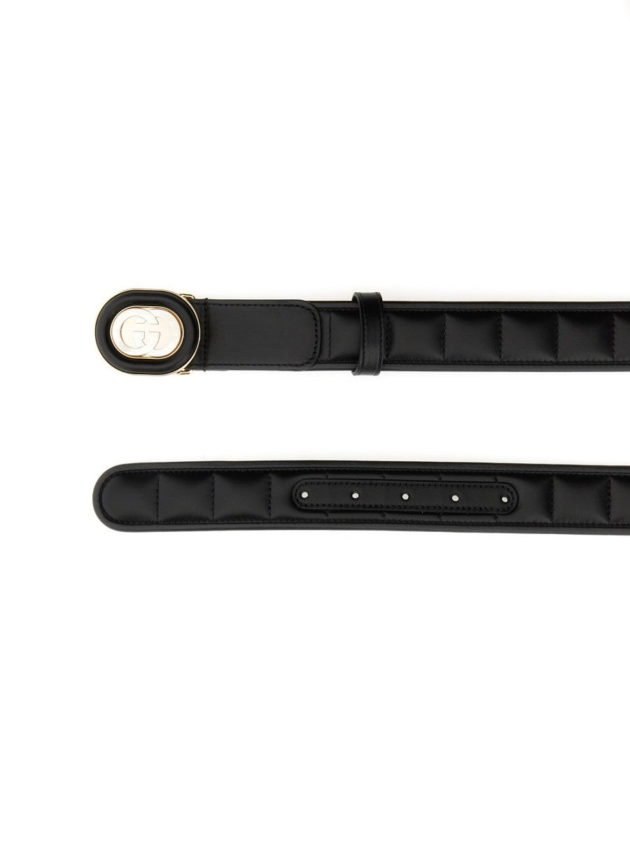 Gucci GG CROSS BUCKLE BELT