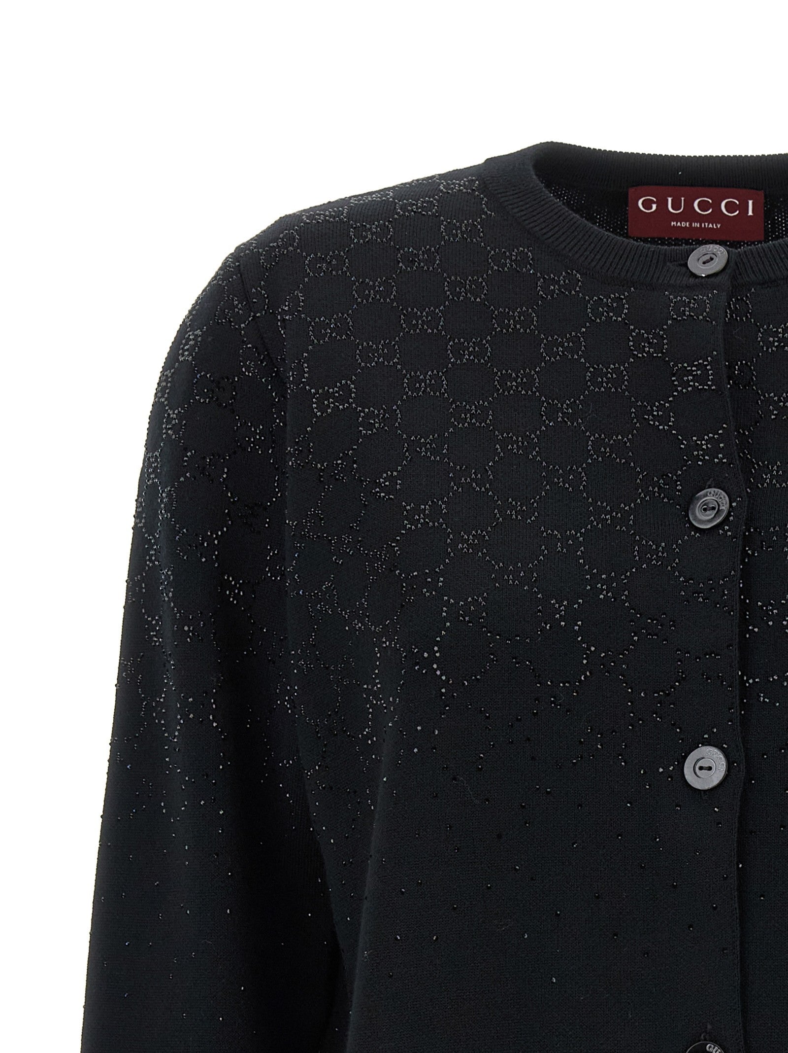 'GG' crystal cardigan