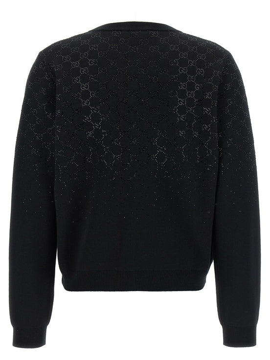 Gucci 'GG' crystal cardigan