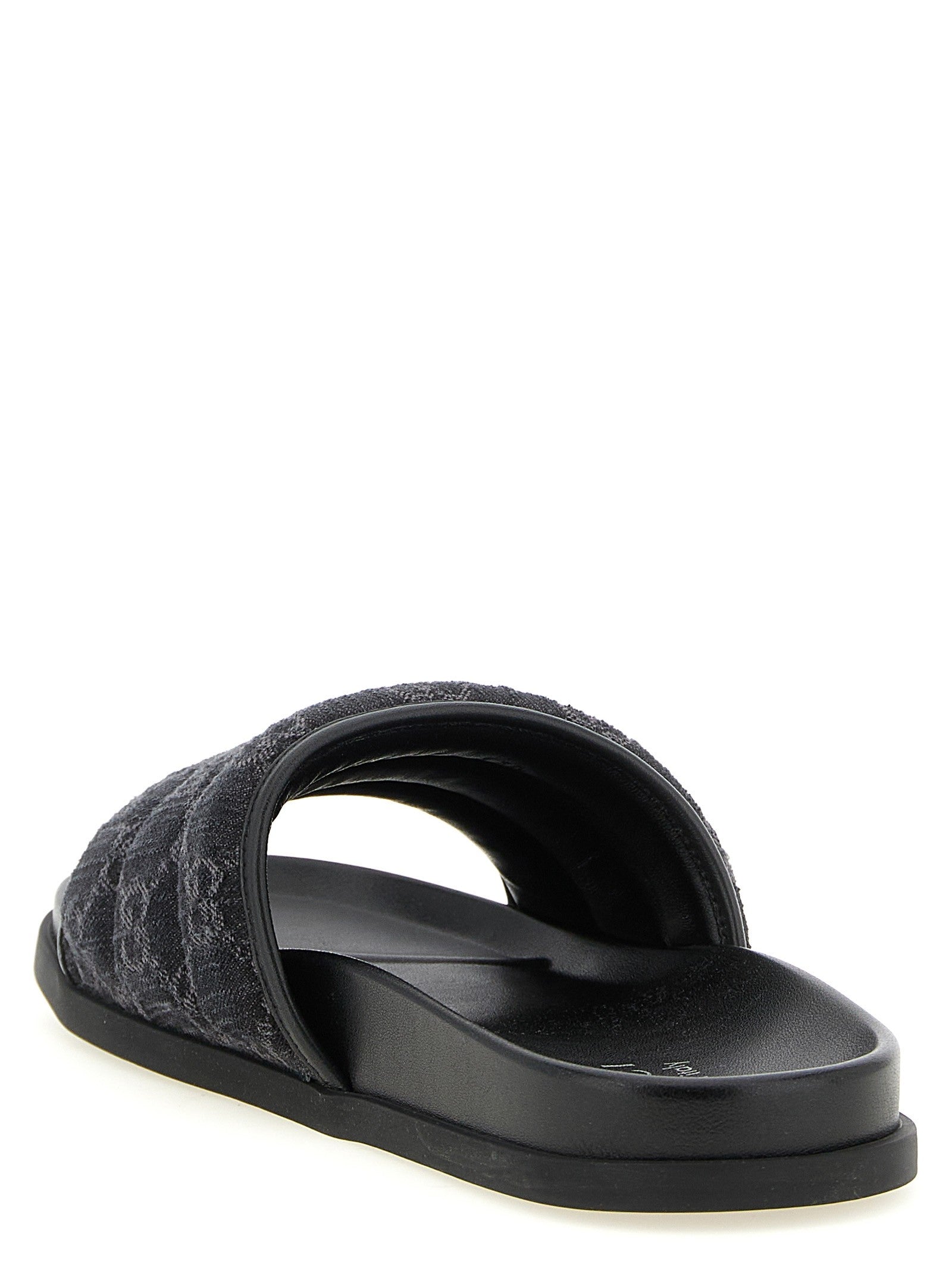 GG denim slides