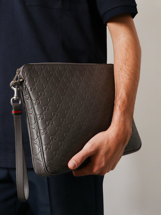 GG Emblem leather crossbody bag