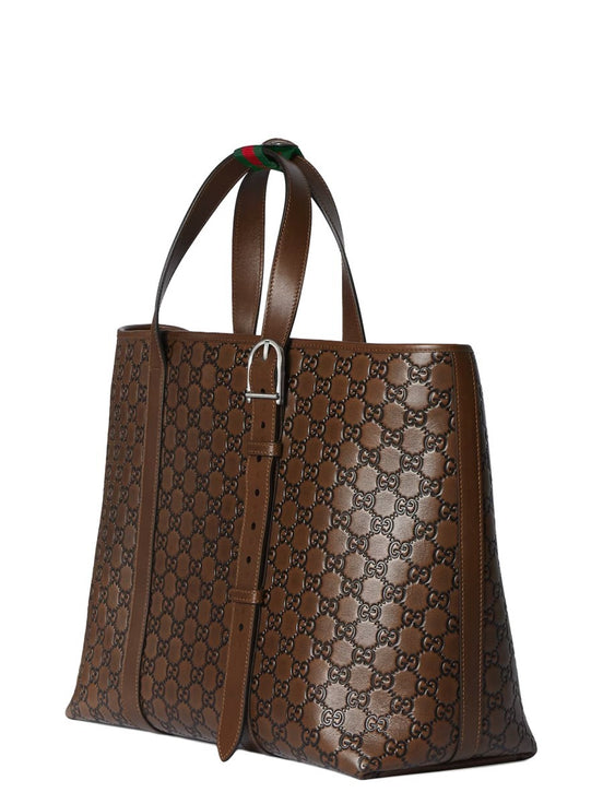 Gucci "GG EMBLEM" TOTE BAG