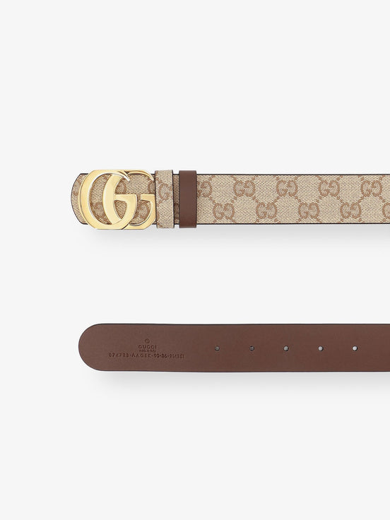 GG Marmont GG fabric reversible belt