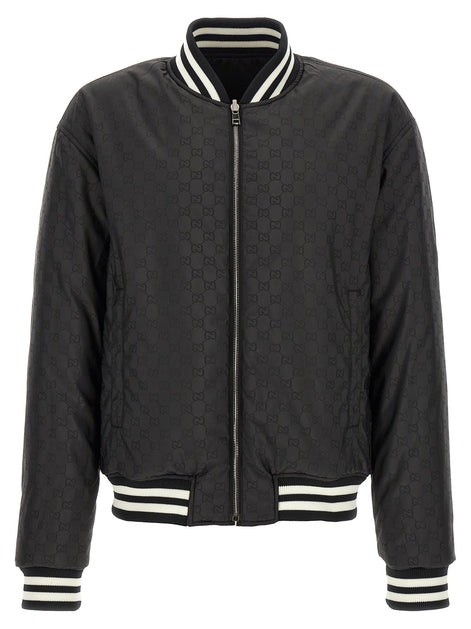 Gucci 'GG' reversible bomber jacket