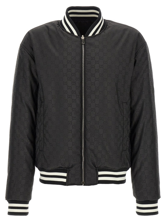 Gucci 'GG' reversible bomber jacket
