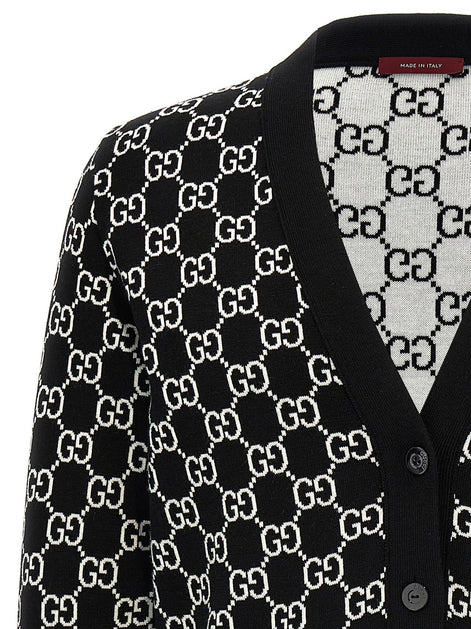 GG reversible cardigan