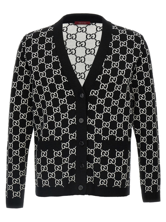 GG reversible cardigan