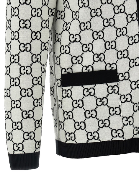 GG reversible cardigan
