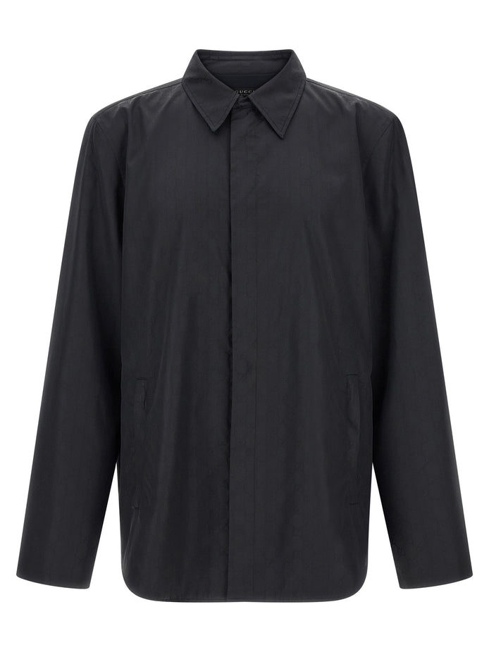 GG silk faille jacket