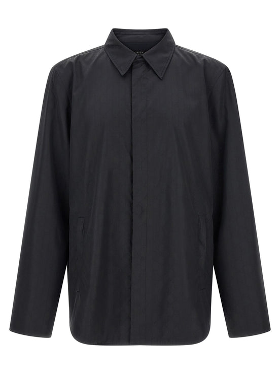GG silk faille jacket