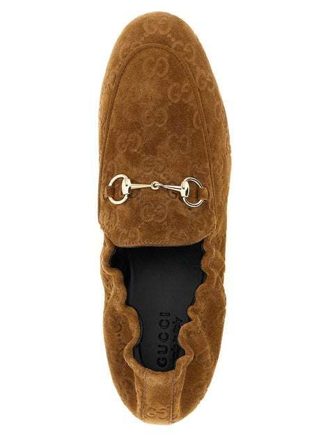 GG suede loafers