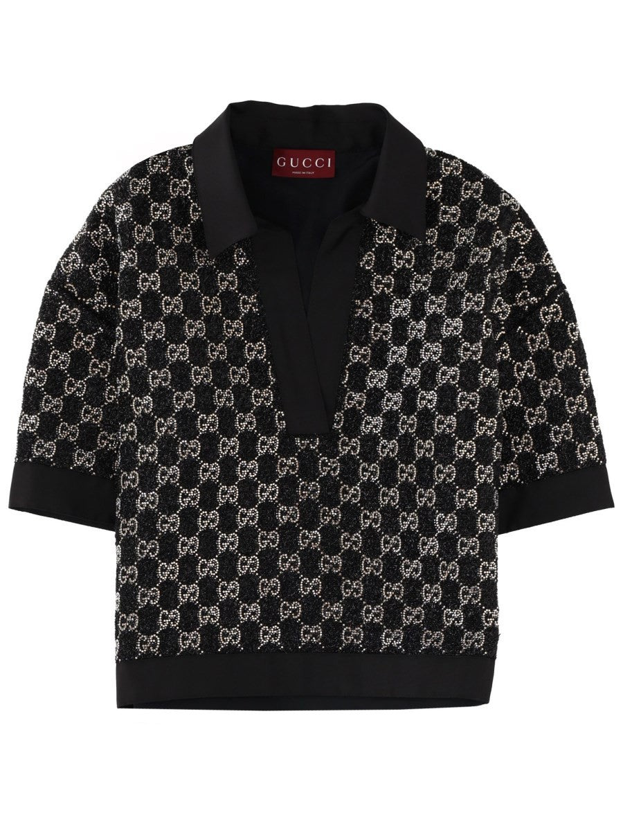 GG TOP WITH CRYSTALS
