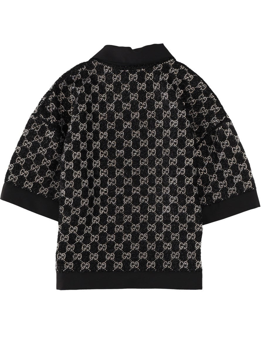 Gucci GG TOP WITH CRYSTALS
