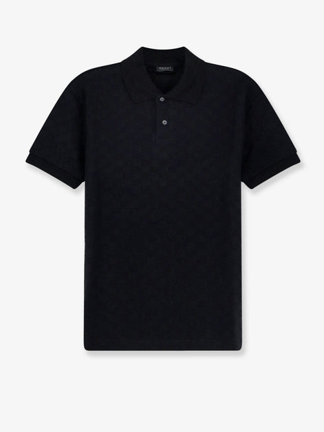 GG viscose blend polo shirt