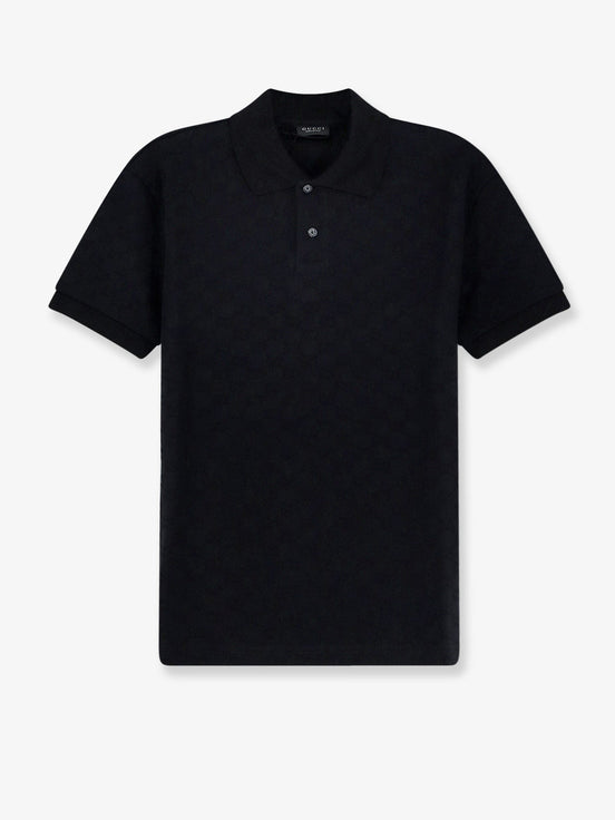 GG viscose blend polo shirt