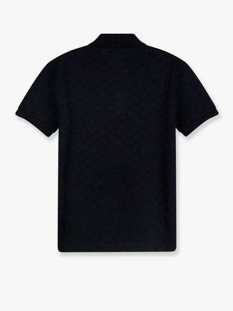 Gucci GG viscose blend polo shirt