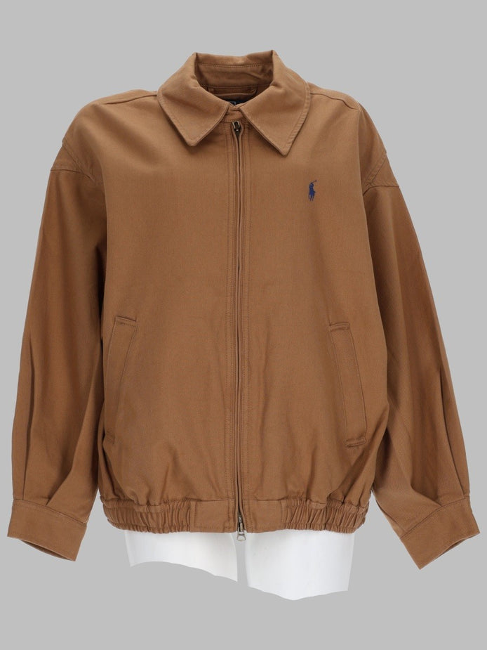GIACCA BOMBER CON LOGO