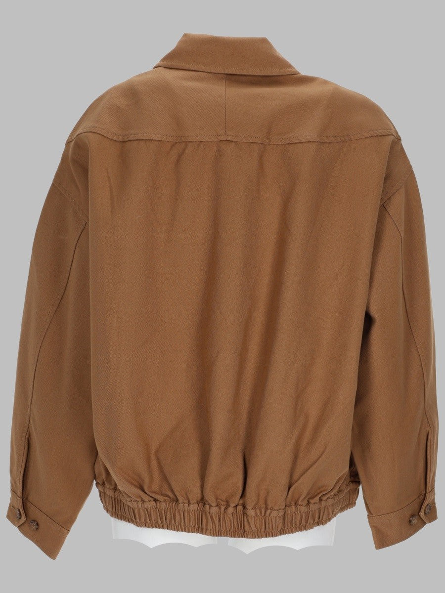 GIACCA BOMBER CON LOGO