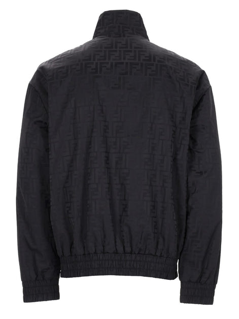 Fendi GIACCA BOMBER CON TRAMA "FF"