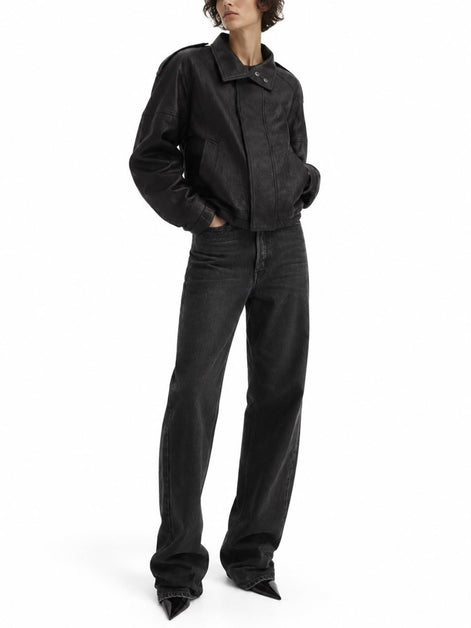 Saint Laurent Giacca "Cordo" In Pelle