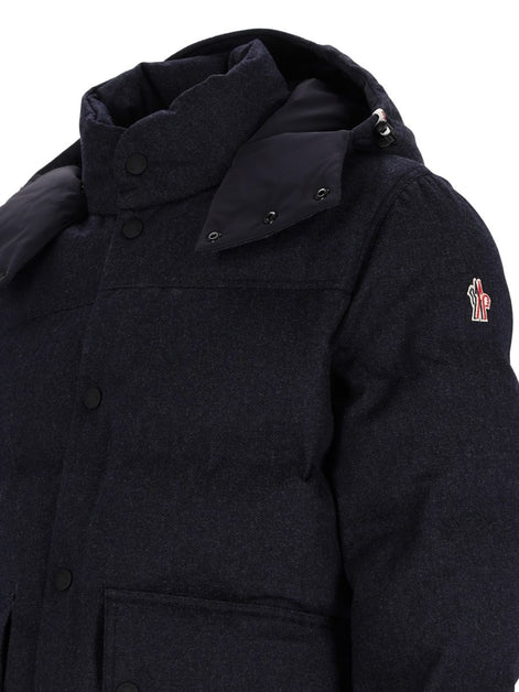 MONCLER GRENOBLE Giacca da Sci Imbottita "Servance" con Cappuccio
