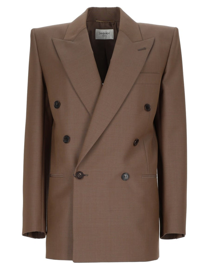 GIACCA IN LANA E MOHAIR LEGGERI