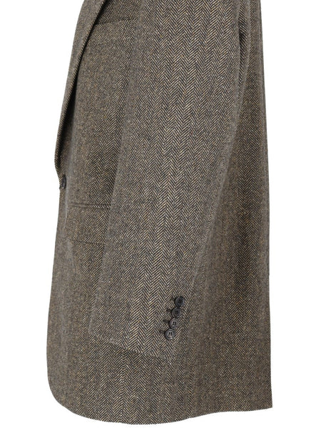 Saint Laurent Giacca Monopetto In Lana